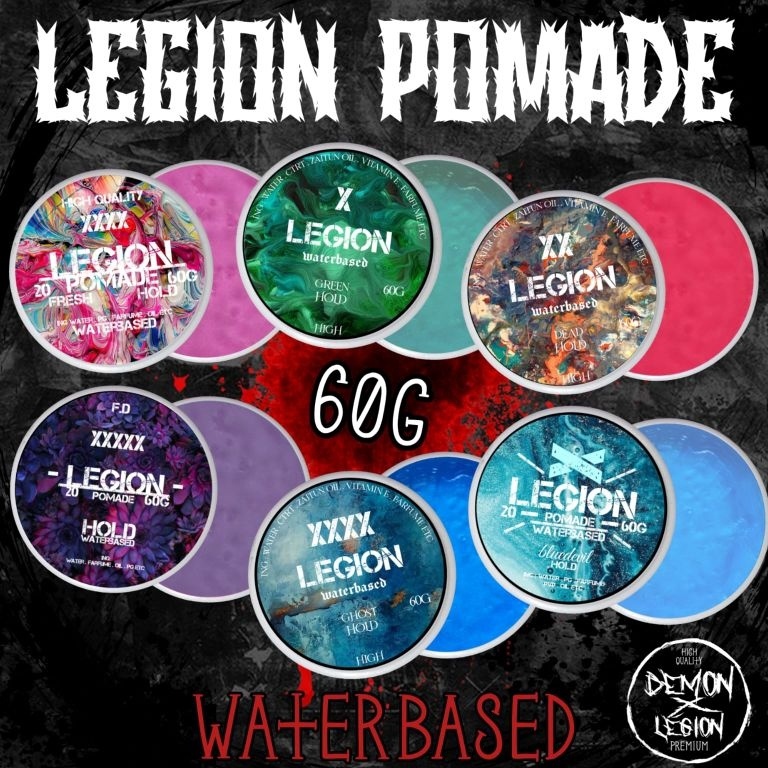 Terbaru GROSIR POMADE LEGION WATERBASED 6GRAM