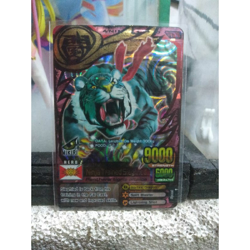 kartu animal kaiser ninja trained siegefied ori mesin