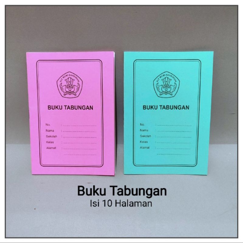 

25 Pcs Buku Tabungan Murah