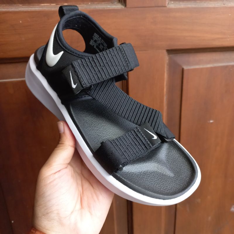 sandal nike vista black white original store