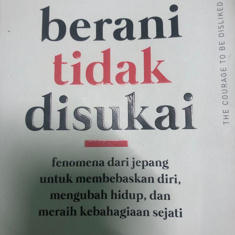 Berani tidak disukai