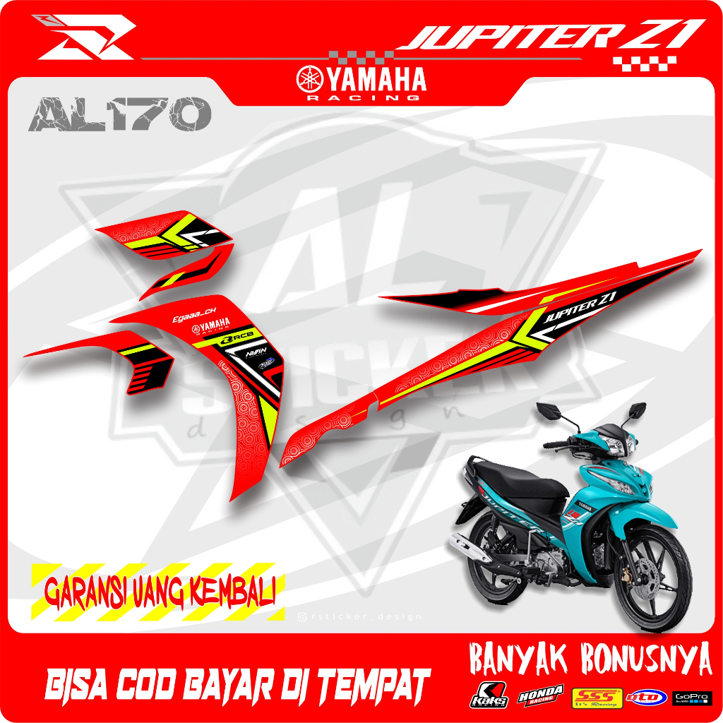 STRIPING STIKER MOTOR YAMAHA JUPITER Z1