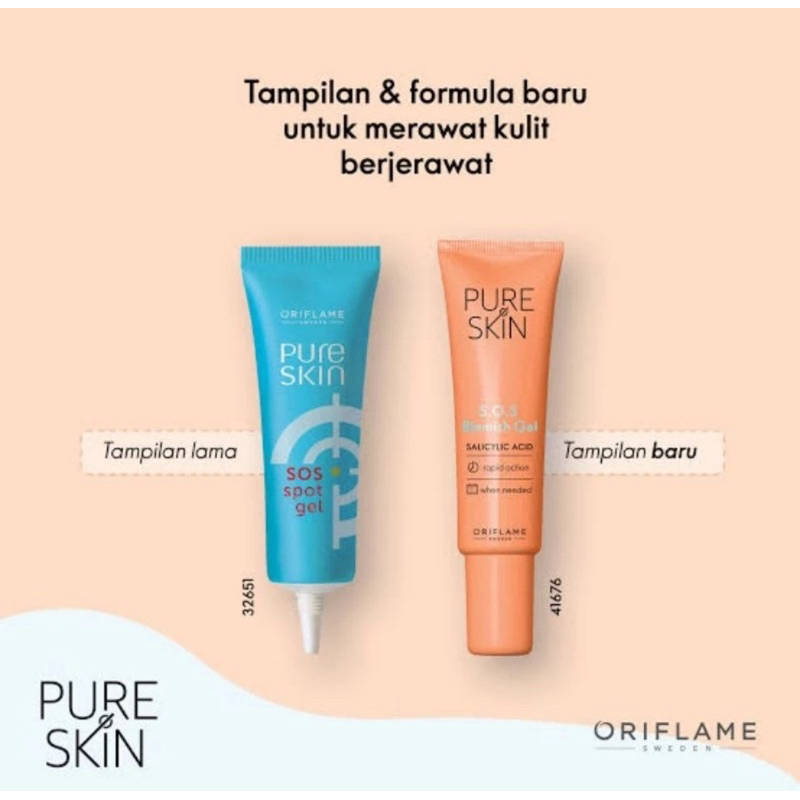 

pure skin SOS spot gel
