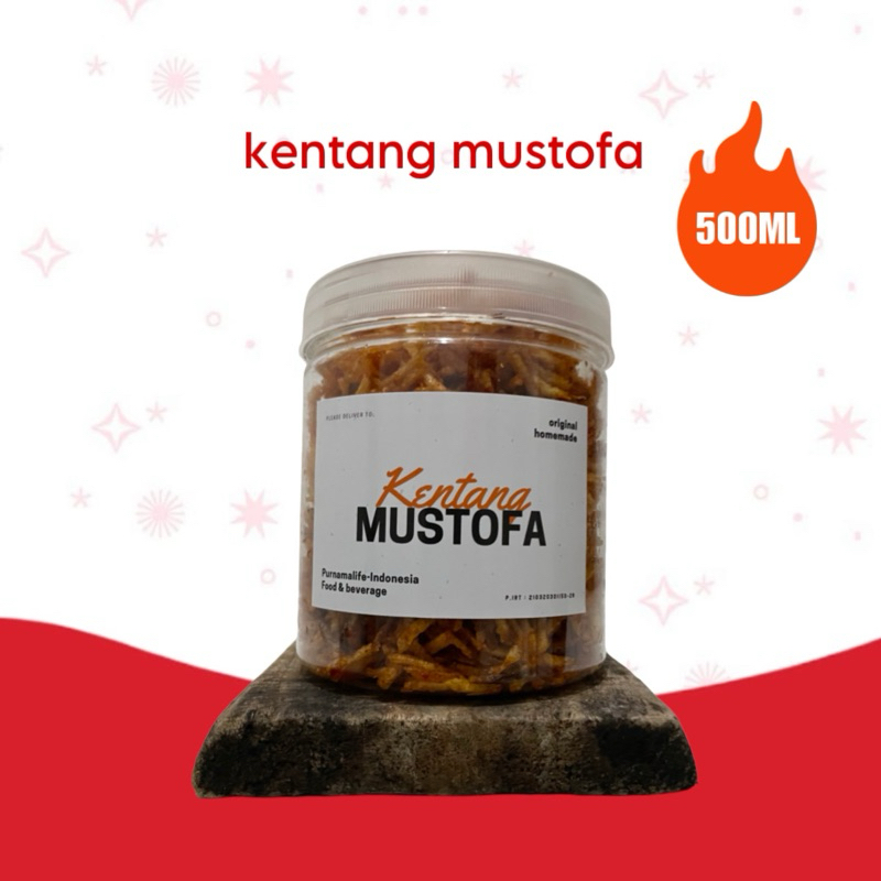 

TOP Kentang mustofa non msg original toples 500ml