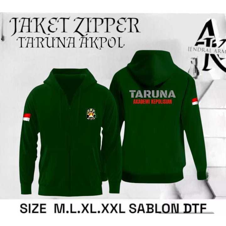 Jaket resleting Taruna akademi kepolisian / jaket taruna / bahan fkece premium / bisa cod