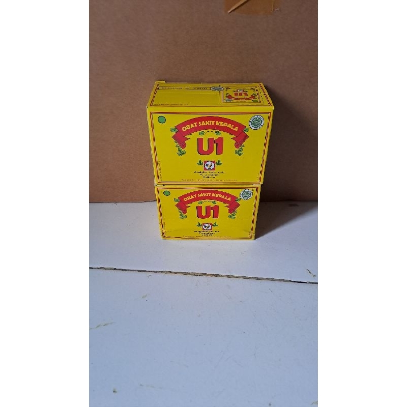Puyer U1 Obat Sakit Kepala/sakit gigi isi 100 pcs