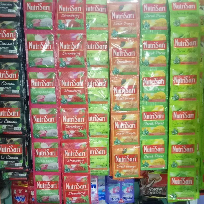 

nutrisari isi 10 sachet // nutrisari semua varian // MINUMAN SEGAR // MINUMAN SERBUK