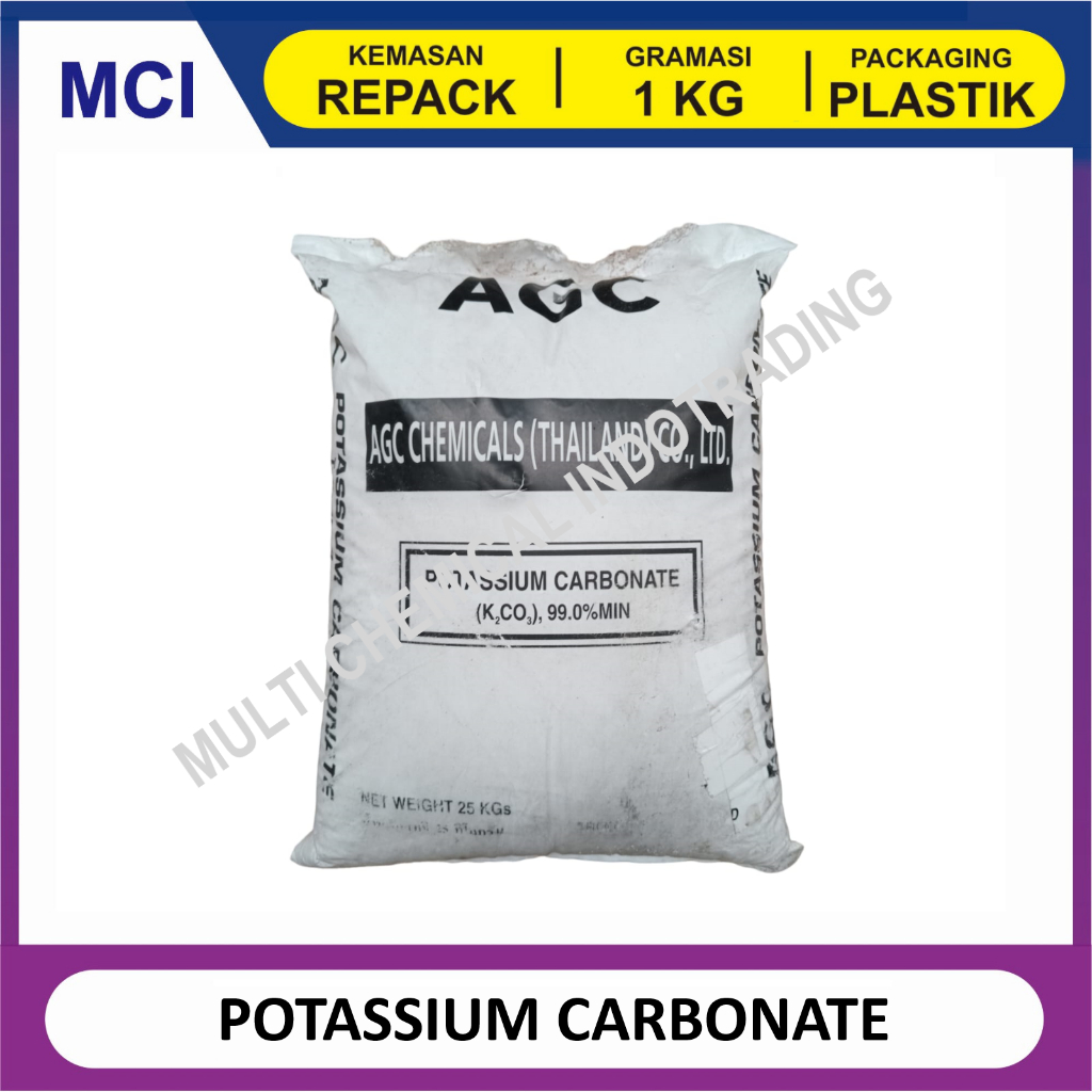 

POTASSIUM CARBONATE AGC THAILAND - REPACK 1 KG