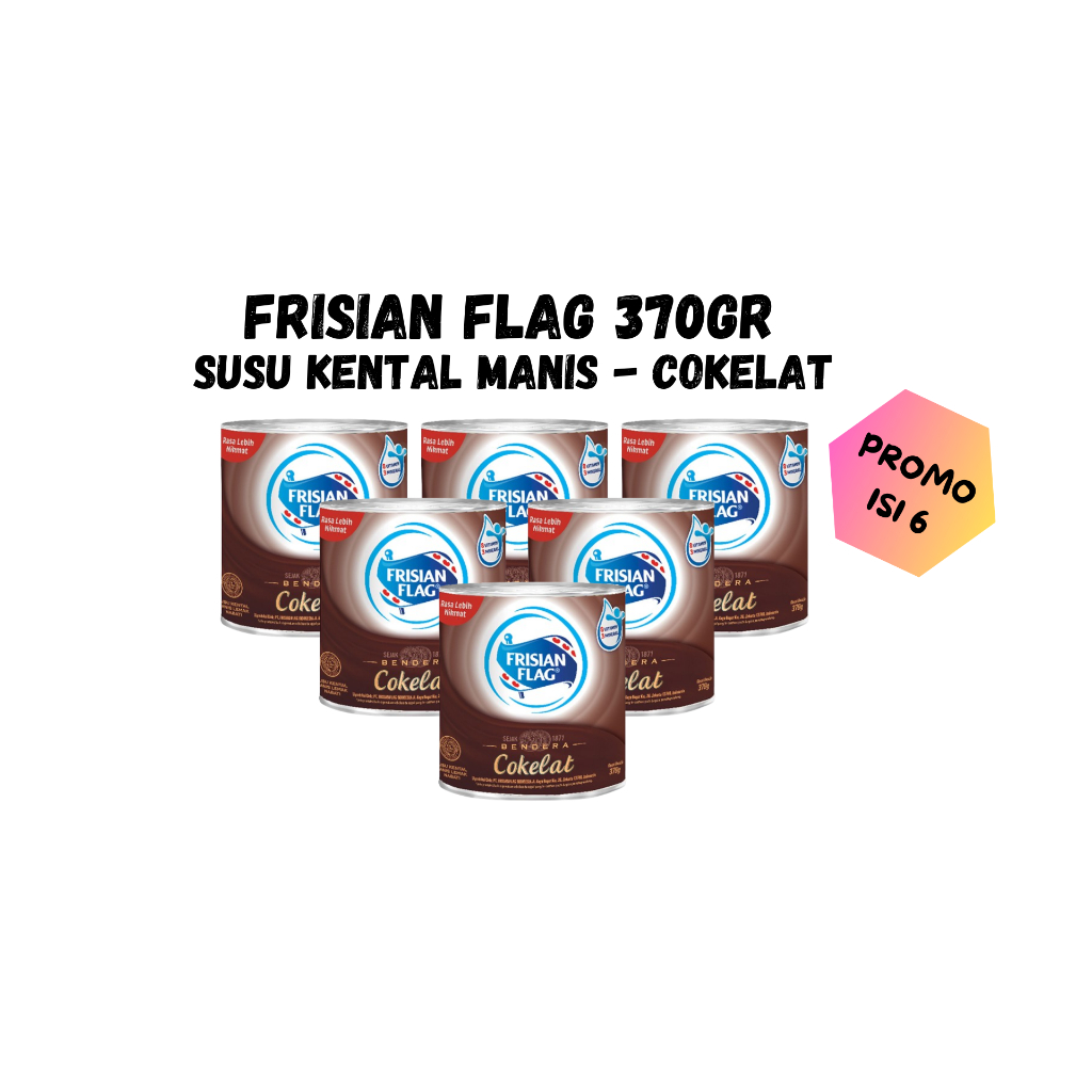 

PROMO - Frisian Flag Susu Kental Manis 370gr isi 6