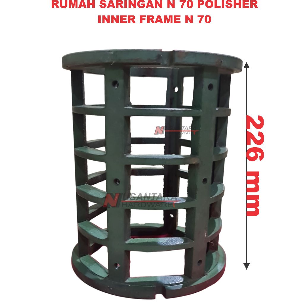 rumah saringan polisher N70,inner frame N70,umah tawon n70,tempat saringan n70 ichi,ichi n70,spare p