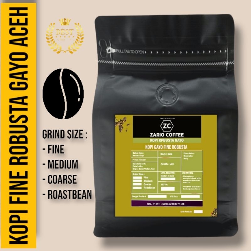 

KOPI FINE ROBUSTA GAYO ACEH GOYANG ROBUSTA SEMUA VARIAN UKURAN