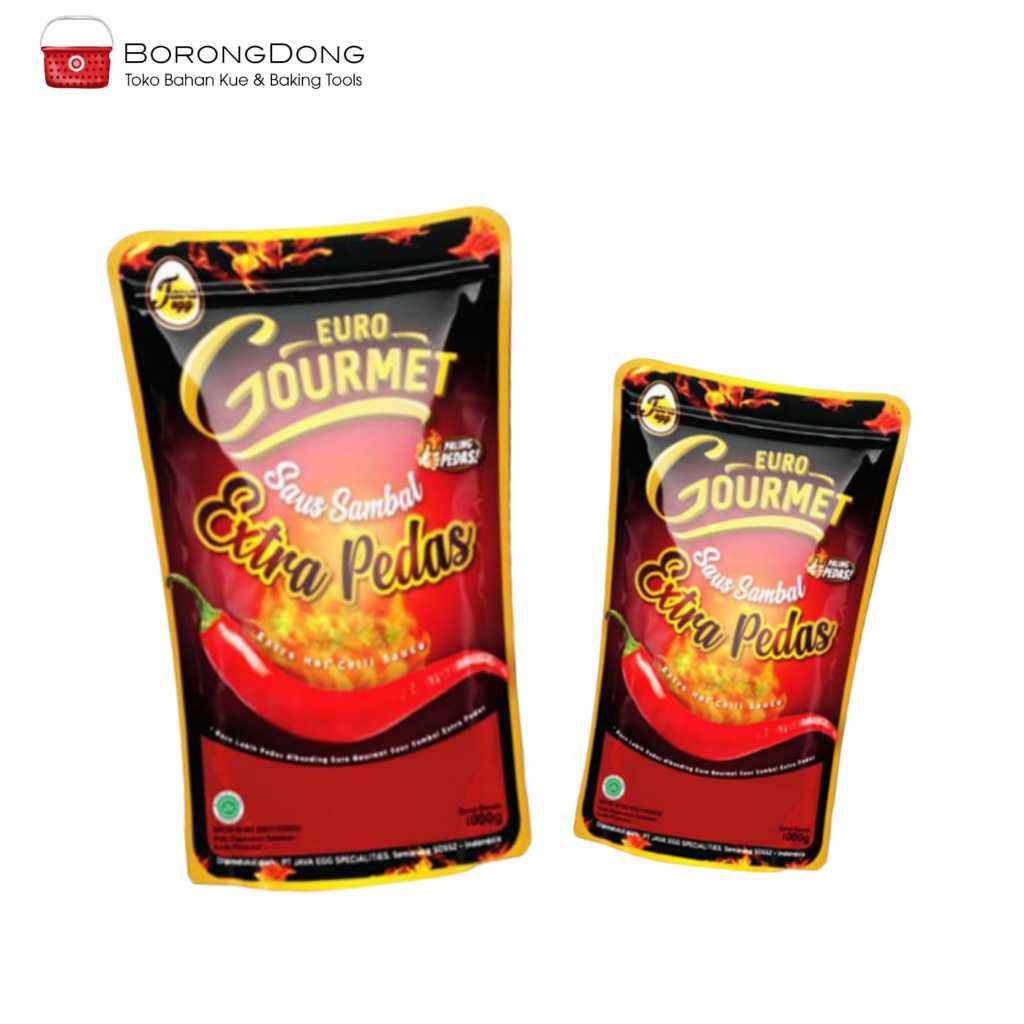 

Euro Gourmet Saos Sambal Extra Pedas 500gr
