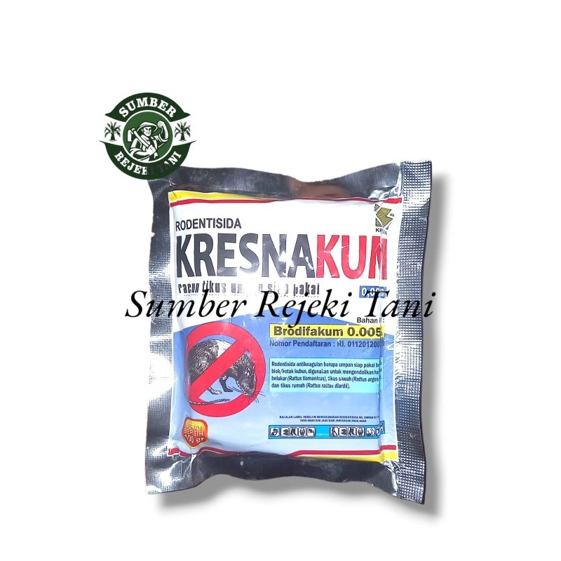 racun tikus/rodentisida kresnakum100gr