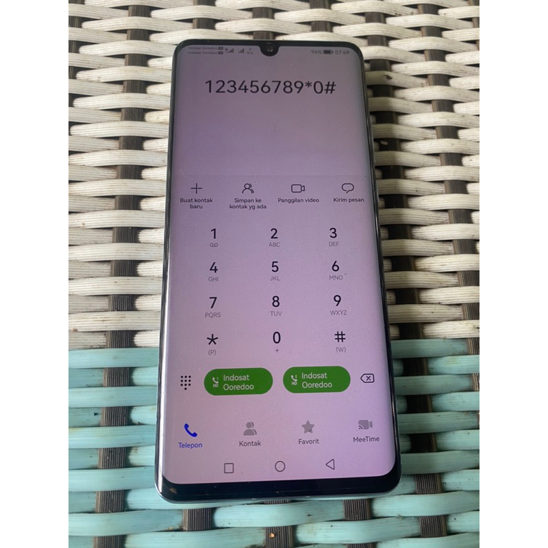 lcd frame huawei p30 pro normal original copotan tested