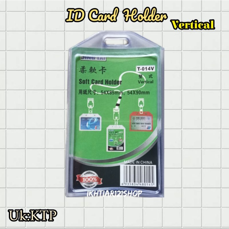 

Tempat Kartu ID Card Model Vertical Per pcs Satuan
