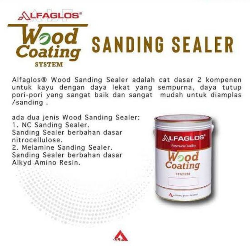 Melamine Sanding Sealer Alfaglos 20kg
