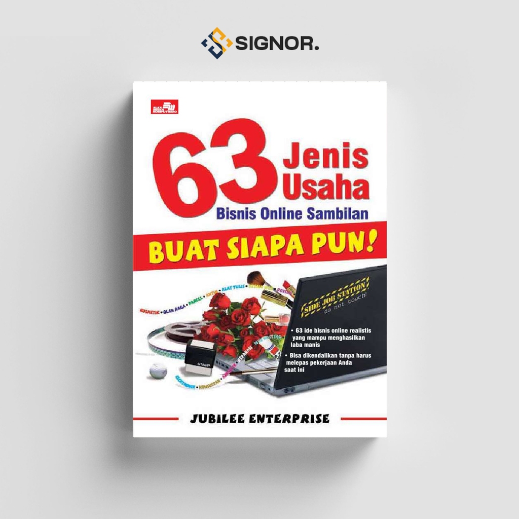 

[ID1202] 63 Jenis Bisnis Usaha Sambilan Online - Jubilee Enterprise