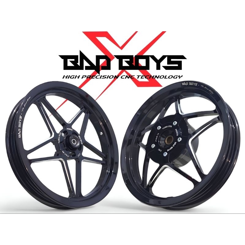 velg racing aerox 155 power type bad boys (185-14 & 215-14)