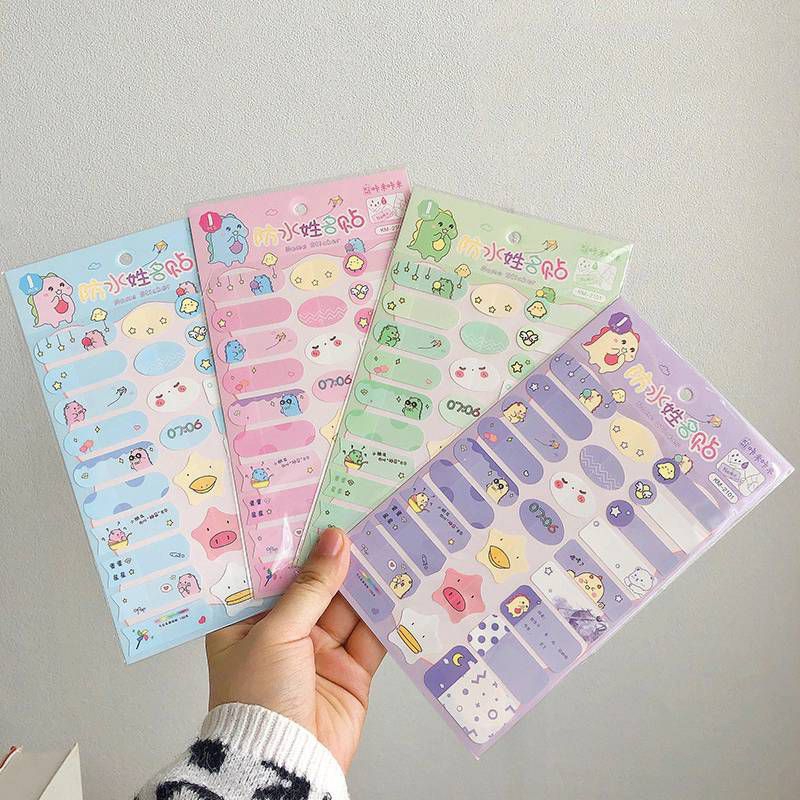 

Sticker Nama/ Label Nama Buku Catatan Sekolah/ Stiker Notebook