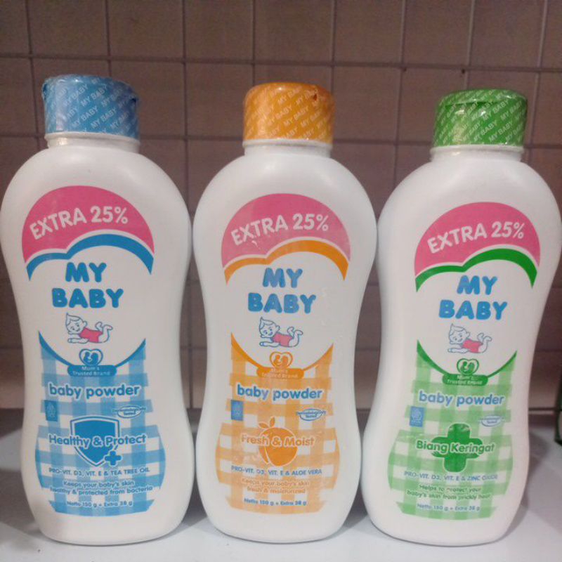 My Baby Powder / Bedak My Baby 150g + Ekstra 38g