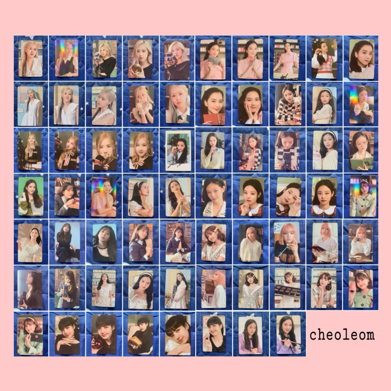 [UPDATE] BLACKPINK THE GAME PHOTOCARD COLLECTION Christmas & Valentine Edition - PC POB Jennie Rose 