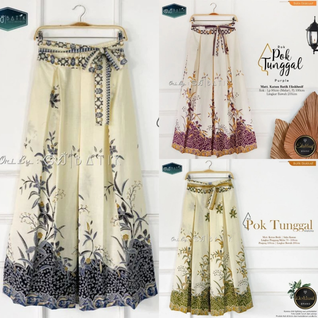 Rok Batik Seling Unggul Jaya Jumbo | Rok Batik Modern Unggul Jaya Terbaru | Rok Batik Premium Unggul