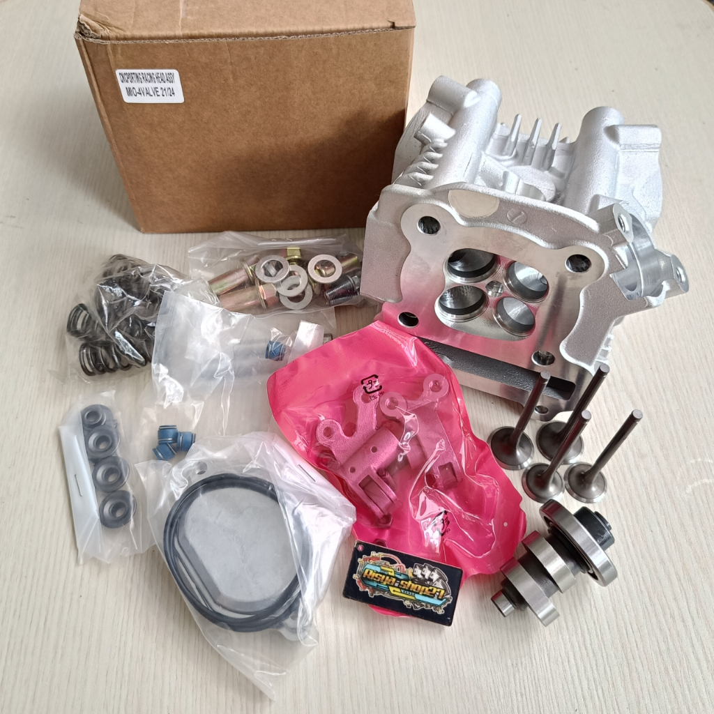 Kop Head Assy Mio 4 klep 21 24 mm JRC Porting Cnc Templar Titanium