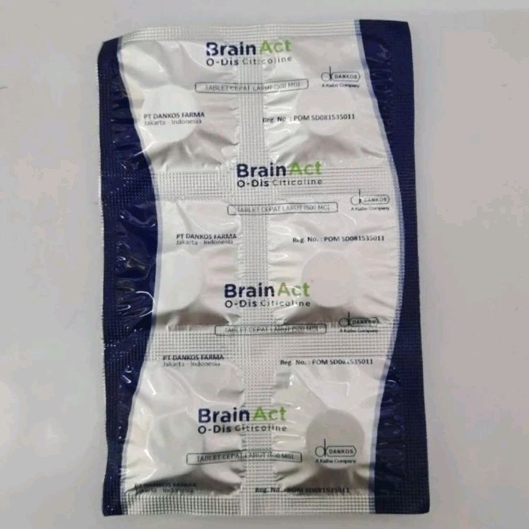 BRAINACT ODIS 500 MG STRIP 6 TABLET