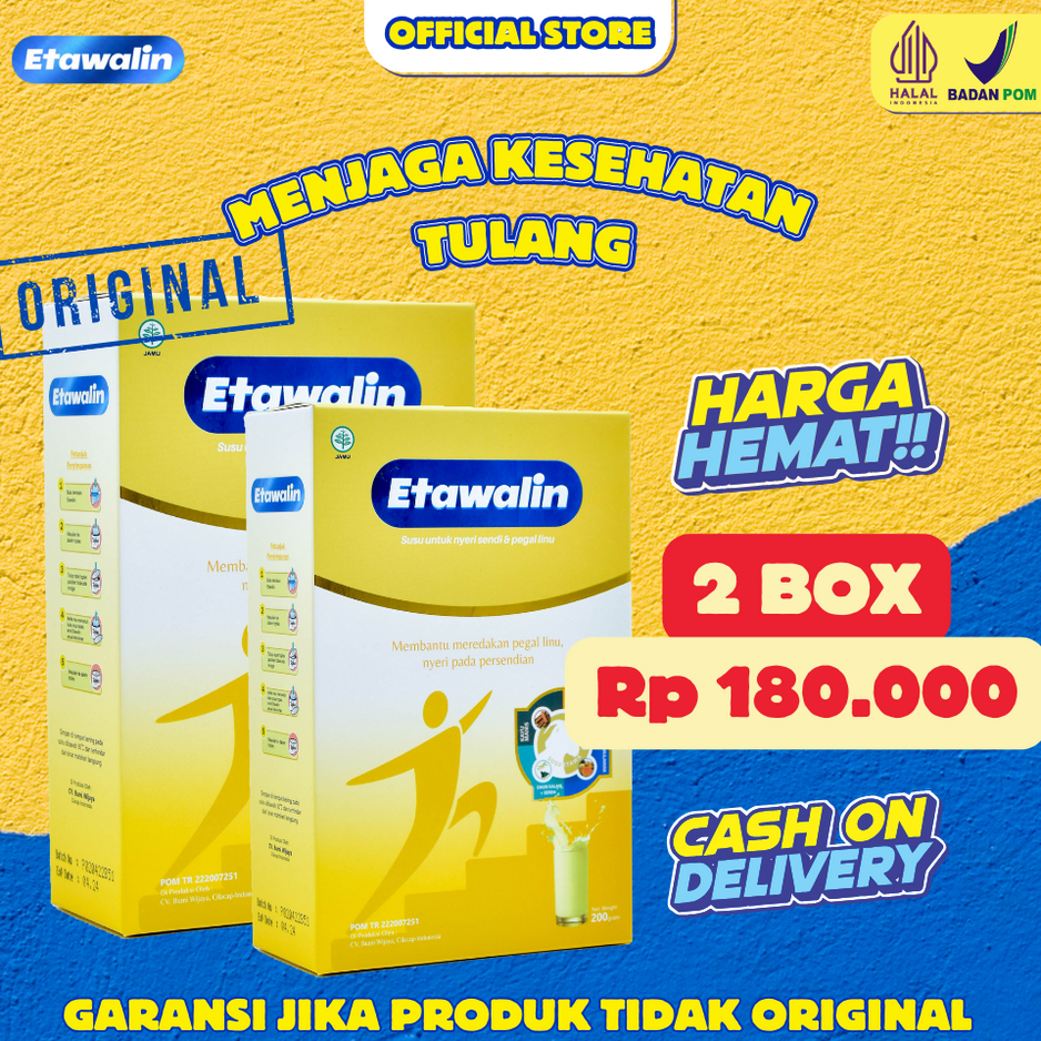 

ETAWALIN - Susu Kambing Etawa - Berkhasiat untuk Kesehatan Sendi dan Tulang