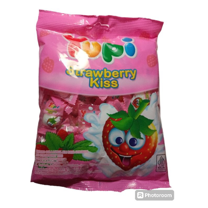 

Yupi strawberry kiss 120g