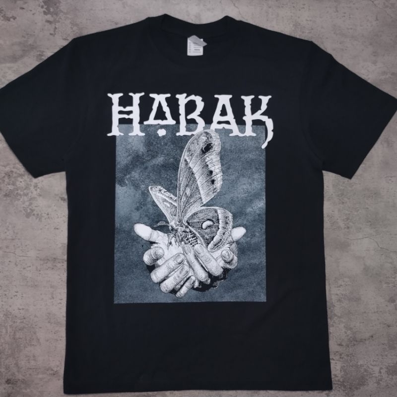 KAOS BAND HABAK tag stitch supply heavy cotton 16s