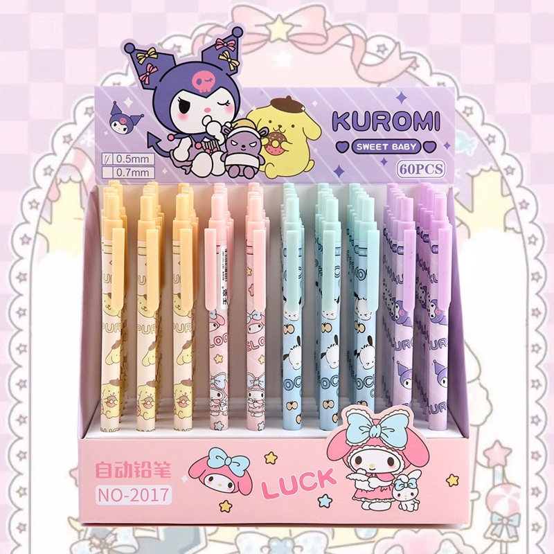 

Pensil Mekanik Sanrio Kuromi / Melody / Pompom / Pochacco