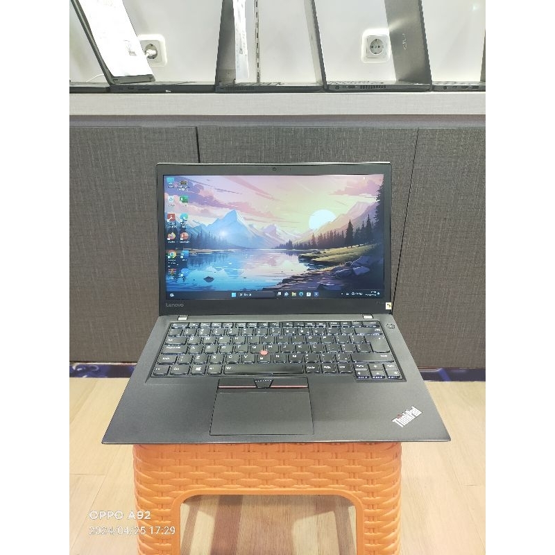 Laptop Lenovo Thinkpad T470s Core i7 Gen 7 RAM 20GB SSD 1TB FHD Mulus