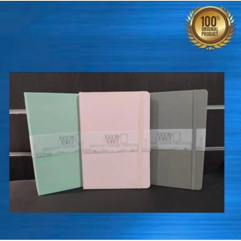 

Books&Bind Notebook Simple Hc A5-Slim Softpink