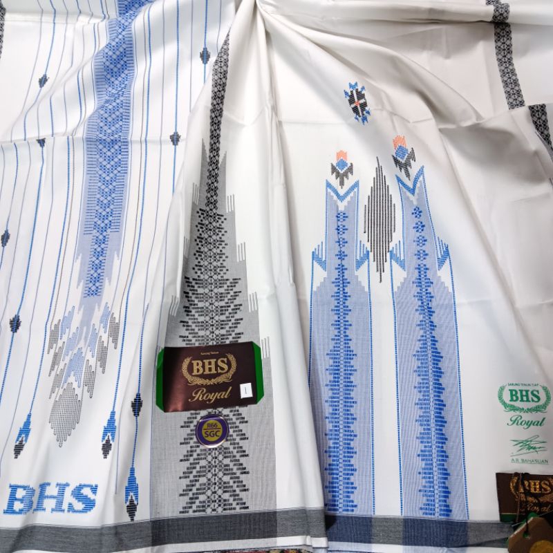 SARUNG BHS ROYAL GOLD R66 SGC 1 PUTIH