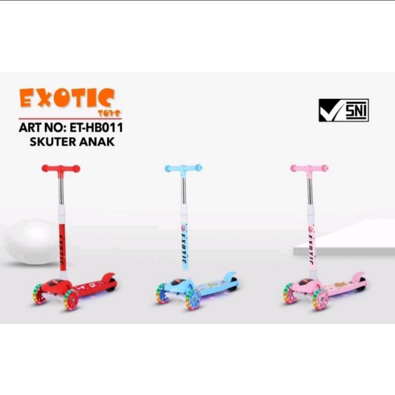 Scooter Otoped Anak Exotic HB 011