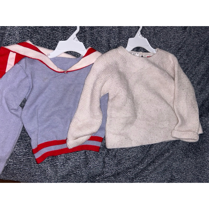 Take all 2 cardigan anak preloved size 1-3t