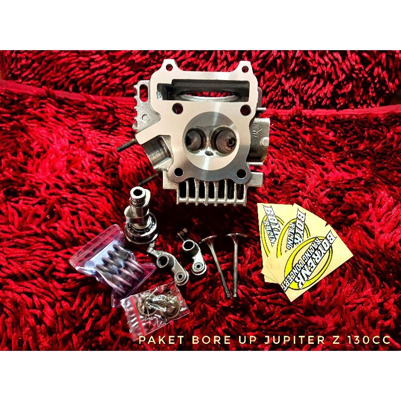 PAKET HEAD BORE UP JUPITER Z VEGA R 130CC - BOYRENK SURABAYA