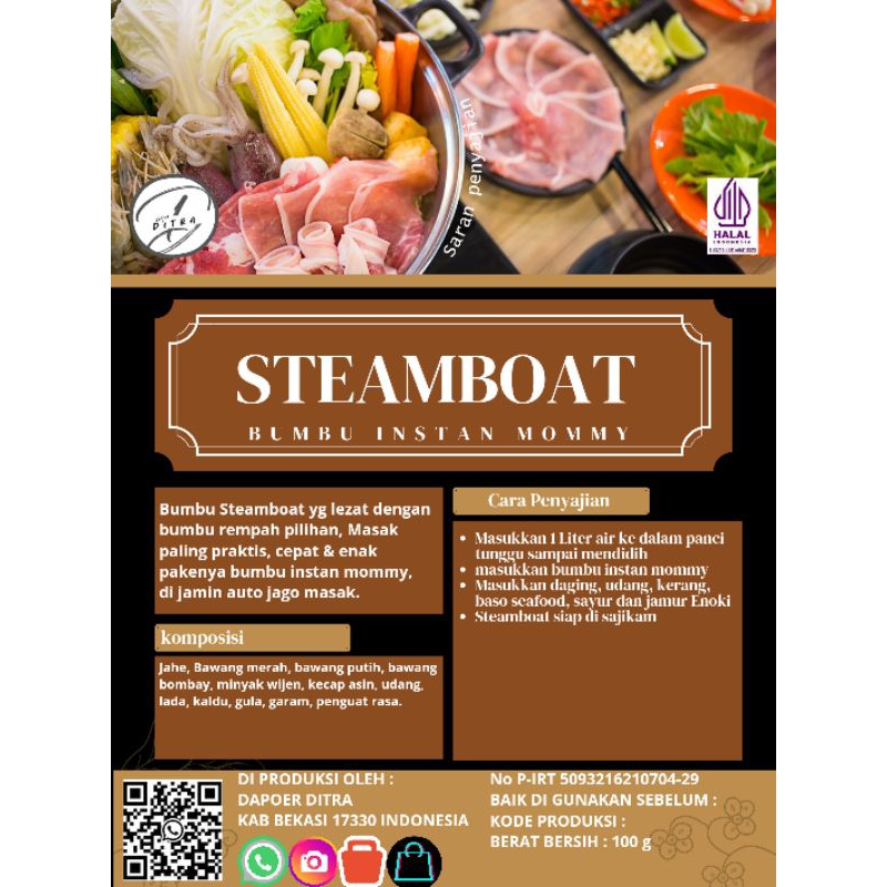 

BUMBU Steamboat 100 g