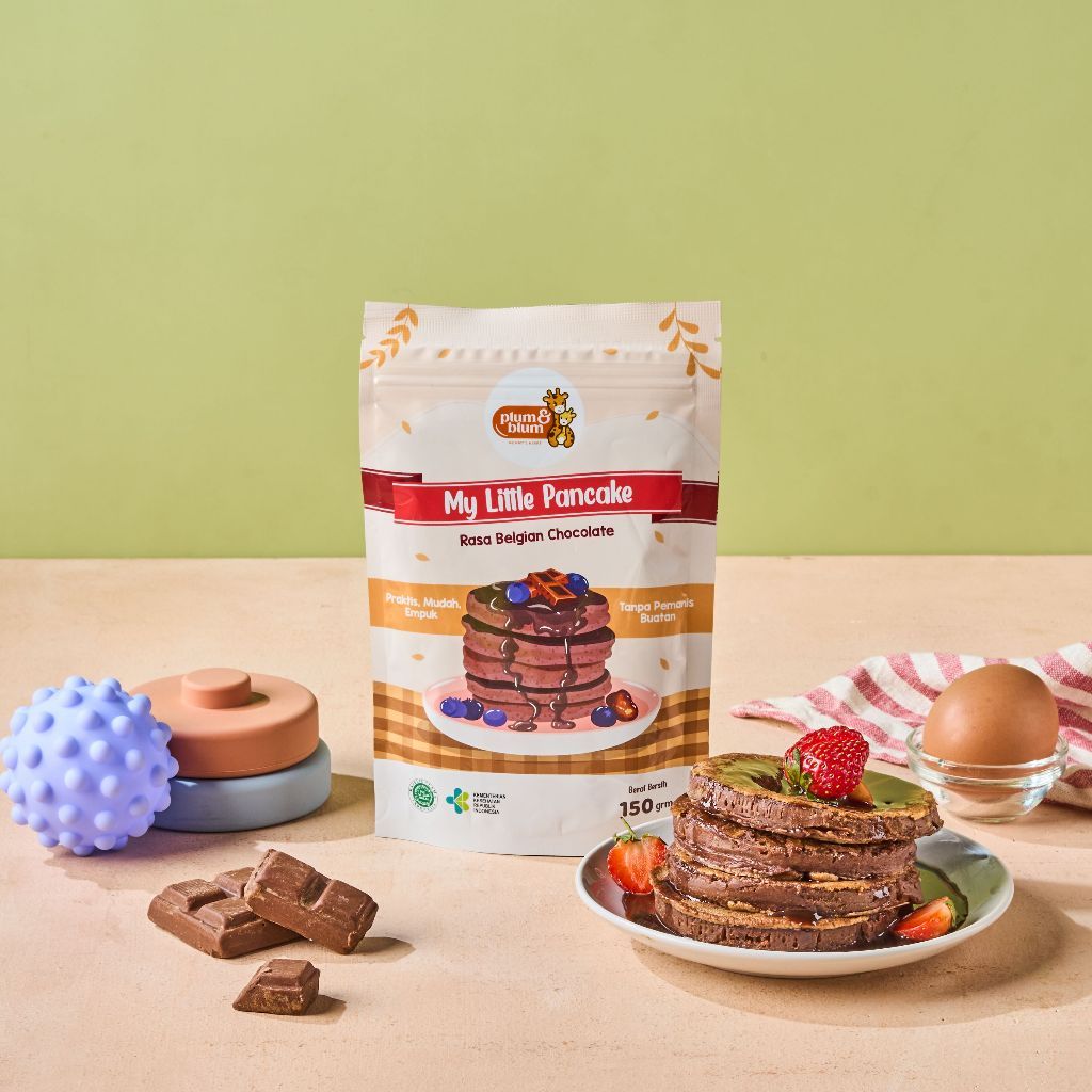 RB Tepung Pancake PLUM & BLUM Mix Chocolate / Vanilla