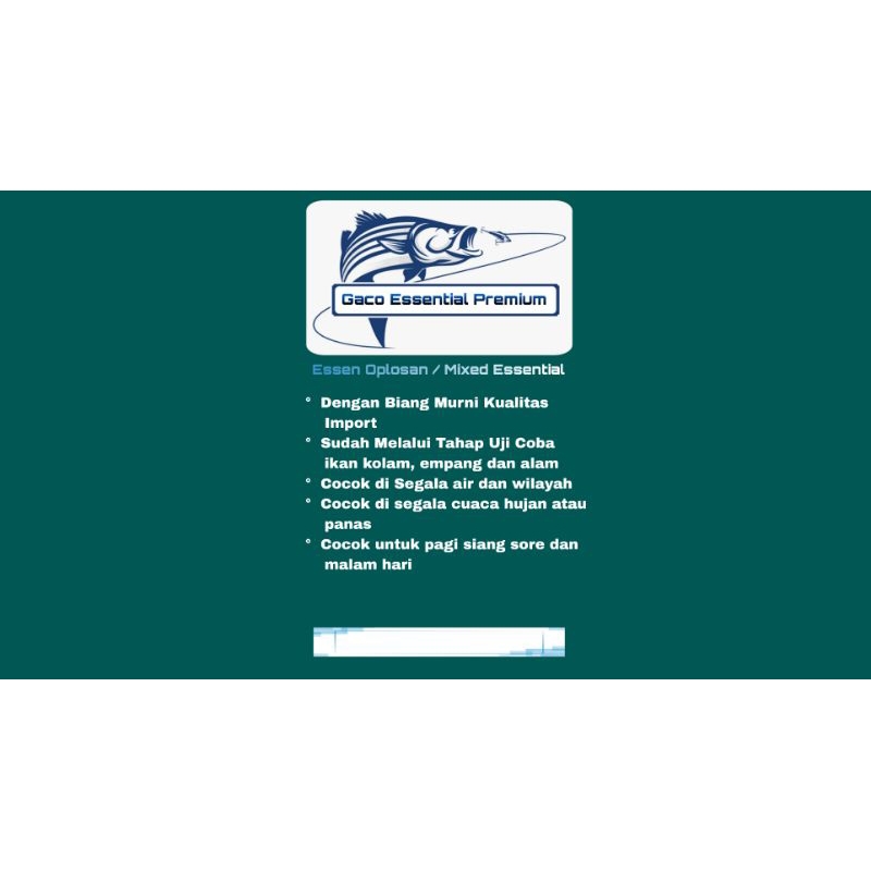 Joran GACO Fishing Carbon 180cm 14-16 LBS