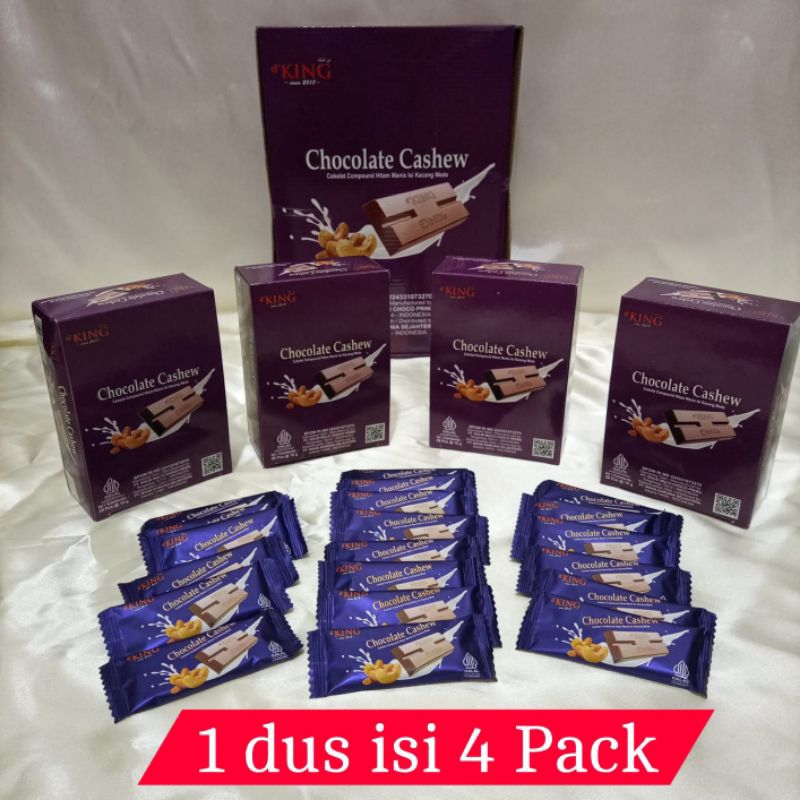 

Coklat cashew Cokelat Compound isi kacang mede