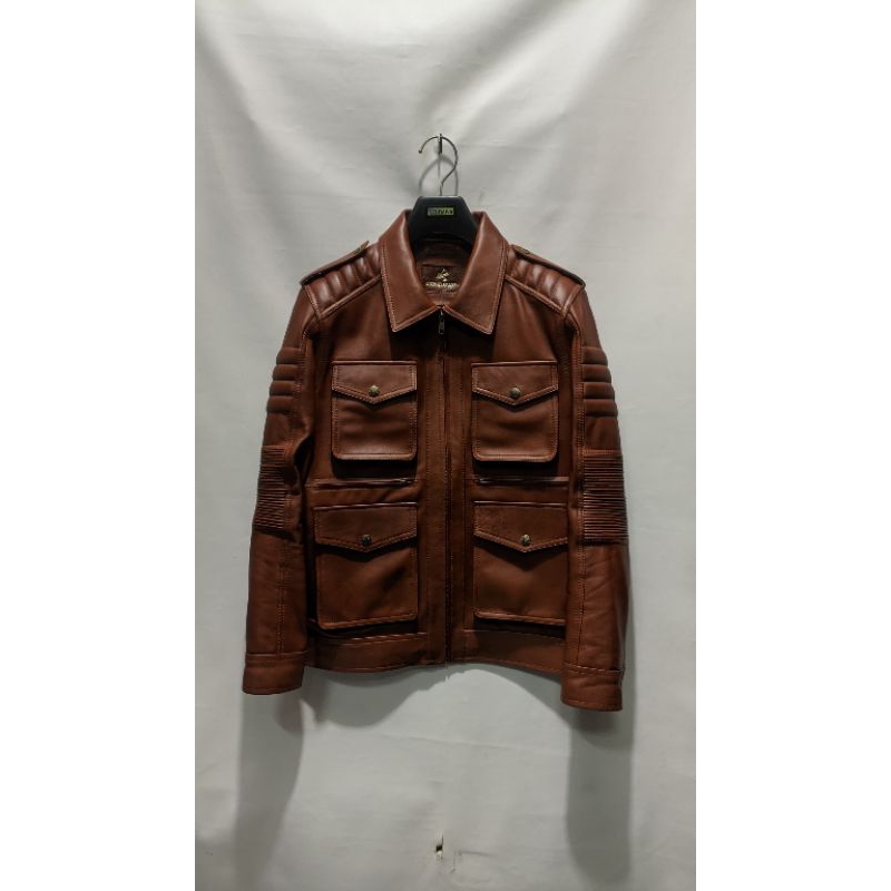 LEATHER JACKET / JAKET KULIT TRUCKER