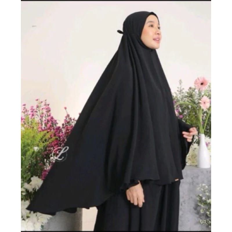 Bergo Crinkle XXXL Airflow Premium Extra Jumbo | Jilbab Syari