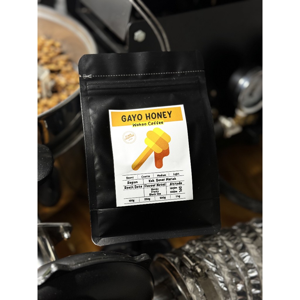 

Kopi Arabika Gayo Honey - Wakao Coffee - 250 gram