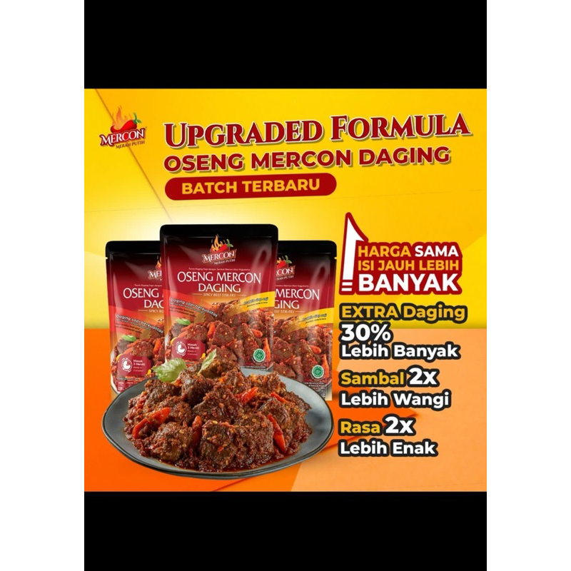 

[ORDERAN KHUSUS] Egoy Daging Merecon
