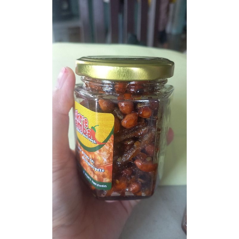 

sambal teri kacang