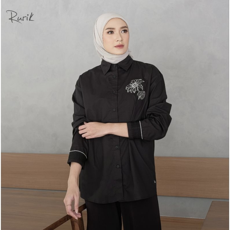 [RURIK] ZELLO EMBROIDERY SHIRT