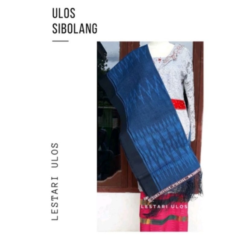 Ulos Sibolang  tenun tangan manual