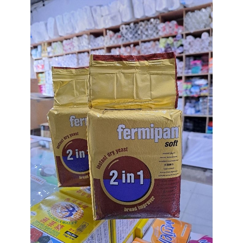 

FERMIPAN 2IN1 / RAGI INSTAN DENGAN BREAD IMPROVER 500GR